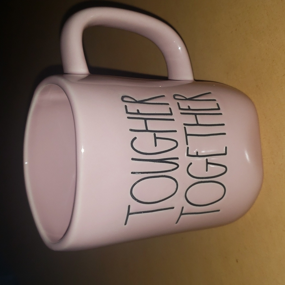 Rae Dunn “Tougher Together” coffee mug, in excellent used condition!
